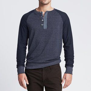 Banana Republic Navy Henley